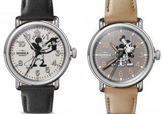 伊勢丹、SHINOLAとミッキーマウスコラボ腕時計をオンライン限定発売