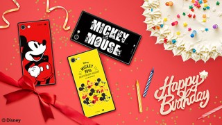 イングレム、ミッキーマウスデビュー90周年デザインのスマホ用耐衝撃ガラスケース発売