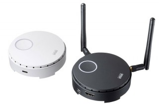 サンワサプライ、Type-C搭載パソコンの映像や音声をワイヤレス出力するHDMI送受信機を発売
