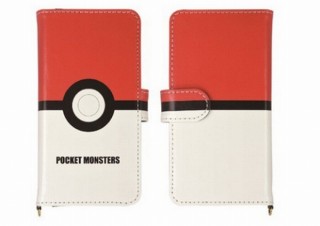 思わず投げたくなってしまうモンスターボールデザインの「手帳型スマホケース」、ヴィレヴァンから