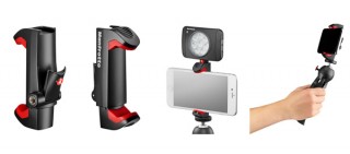 マンフロット、スマホでの写真・動画撮影を快適にする「PIXI クランプ」を発売