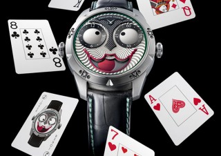 ANDOROS、ジョーカーをモデルとした神秘的な腕時計が2本限定で日本上陸