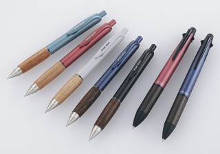 三菱鉛筆、ウイスキー樽材を再利用したペン「ピュアモルト」の新色を数量限定発売