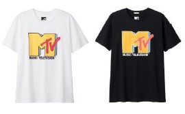 ジーユー、MTVと初コラボアイテムとなるパーカやTシャツ発売