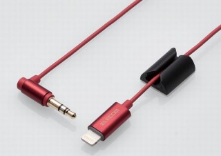 iPhoneの音声をカーオーディオなどから再生できるようにする「オーディオケーブル」