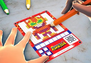 描いたドット絵が自動立体化されてゲーム内でバトルする「クラフトカードゲーム ドットヒーローズ」