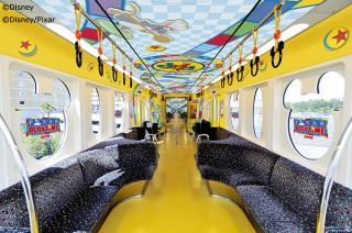舞浜リゾートライン、ラッピング列車ピクサー・プレイタイム・ライナーの運行を発表
