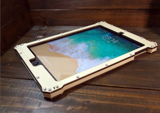 G-FLEX、ベゼルまで木製のiPad用フルカバーケースを発売