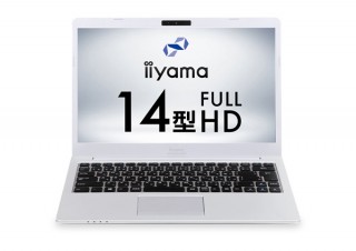 iiyama PC、SSDを搭載した14型スタンダードノートPCを発売