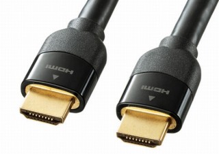 4K・HDR映像を高品質で楽しめる7ｍの長距離「HDMIケーブル」、サンワサプライから