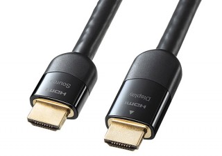 サンワサプライ、HDMI2.0準拠の長尺タイプHDMIケーブル発売