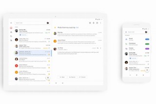 Gmail、モバイル版を白を基調にしたマテリアルデザインに変更