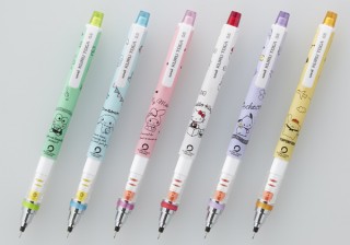 芯が回ってトガり続けるシャープ「クルトガ」より、キュートなサンリオキャラクターズ登場