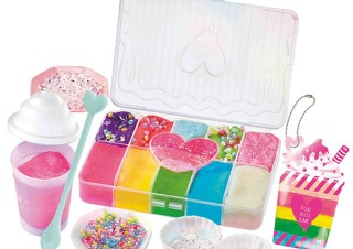 タカラトミー、“デコスライム”の手作りキット「ぷにデコ スライムパレット」を発売