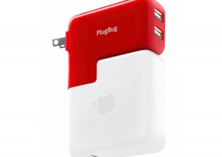 Apple純正アダプタを拡張するアタッチメント「Twelve South PlugBug Duo」発売。世界対応プラグ5種も付属