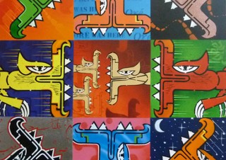 フランスを拠点に活動するアーティストOré氏の日本初個展「Rocking The City」