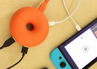 電源タップはもっとポップでキュートであるべき、3ポート搭載のドーナツ型「Donut SO」