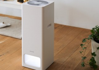バルミューダ、大風量で天井まで行き届き、新フィルターも搭載の新型「空気清浄機」発売