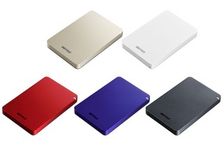 バッファロー、最大4TBのラインナップの耐衝撃ポータブルHDD「HD-PGF-Aシリーズ」を発売