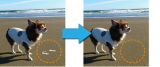 ソースネクスト、なぞると写真の一部が自然に消えるソフト「フォト消しゴム 4」発売