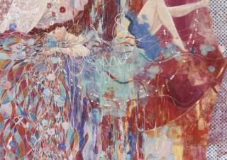西武渋谷店の春の全館PRのアーティストに起用されている三鑰彩音氏の作品展「jamais vu」