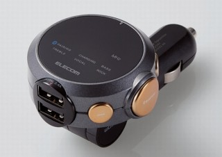 iPhoneやAndroidスマホの音楽をカーオーディオで聴ける、混信しにくい「FMトランスミッター」