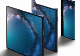 ファーウェイも折りたたみスマホ発表、サムスンとは逆にディスプレイが外側になるタイプ