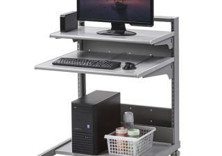 サンワサプライ、天板や棚板の高さを3cm間隔で調整できるパソコンラックを発売