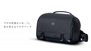 DISCOVER、スリング・メッセンジャーなどに使える多目的バッグCROSS SLING発売