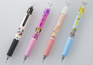 三菱鉛筆、消せる3色ボールペン「ユニボールR:E3」より数量限定でディズニーデザイン登場
