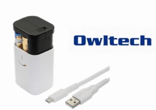 オウルテック、緊急時に一つ欲しいアルカリ乾電池で給電できる「モバイルバッテリー」発売