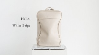 Zokei、防水レザー仕様のPCバックパックWhite Beigeをobjcts.ioより発表