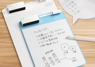 プラス、磁性シートで何度も繰り返し書き消しできるメモパッド「クリーンノート Kaite」
