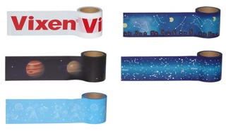 ビクセン、12星座や宇宙などのデザインを採用した手で切れるテープ「YOJO」を発売