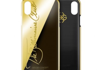 GOLDEN CONCEPT、ゴールドやレザーを使用したiPhoneケースを発売