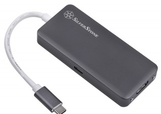 SilverStone、USB Type-C接続のHDMI出力対応アダプタ2製品を発売