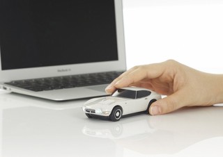 フェイス、名車「トヨタ2000GT」の外見を再現したデザインのワイヤレスマウスを発売