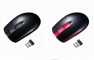 2年間電池交換しなくても動作し続ける長寿命タイプ「静音ワイヤレスマウス」、サンワサプライから