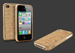 OTAS、コルク素材をTPUに組み合わせたユニークなiPhone4ケース