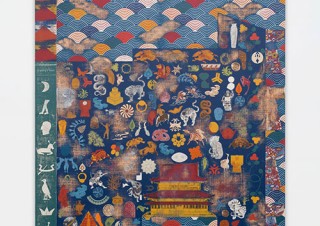 多文化をリミックスした世界観の作品を生み出すコア・ポア氏の日本初個展「Returnee」