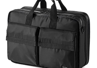 サンワサプライ、出張や通勤に役立つ軽量・撥水・大容量のビジネスバッグ発売