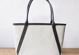 タケヤリ、倉敷帆布と栃木レザーを組み合わせたシャンブレートート発売