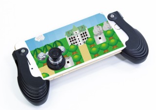 上海問屋、スマホを携帯型ゲーム機のように変えるジョイスティックタイプのアタッチメントを発売