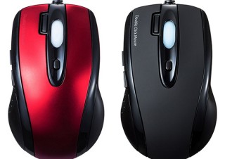 サンワサプライ、ダブルクリックボタンを搭載したUSBマウス「MA-IR125」シリーズを発売