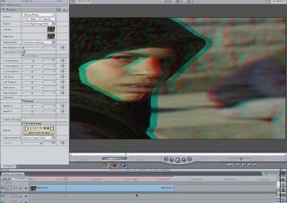 2次元の動画をもとに3D映像を作成するプラグイン