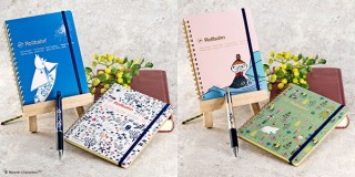 ベネリック、ムーミンを描いたジェットストリームとロルバーンメモのセット発売