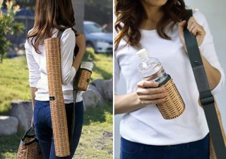 スパイス、缶やボトルを収納できる筒型ショルダードリンクバッグを発売
