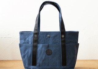 タケヤリ、強力撥水のタイガー帆布トートバッグネイビーカラー発売