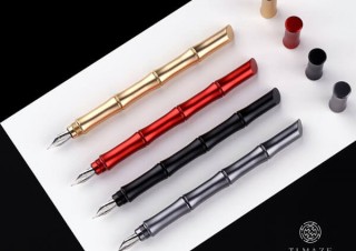 竹をモチーフにした万年筆「TTi-110」。香港・TI MAZEより販売開始