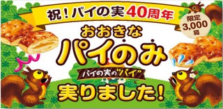 ロッテ、チョコ抜きパイの実『おおきなパイのみ』数量限定で発売